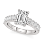 Aloe Lab-Grown Diamond Ring - Side View