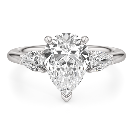 Fawn Lab-Grown Diamond Ring - Main View - Vowmira lab-grown diamond jewelry