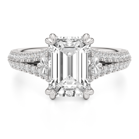 Allon Lab-Grown Diamond Ring - Main View - Vowmira lab-grown diamond jewelry