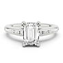 Zara Emerald Cut Lab-Grown Diamond Ring - View 2 - Vowmira lab-grown diamond jewelry