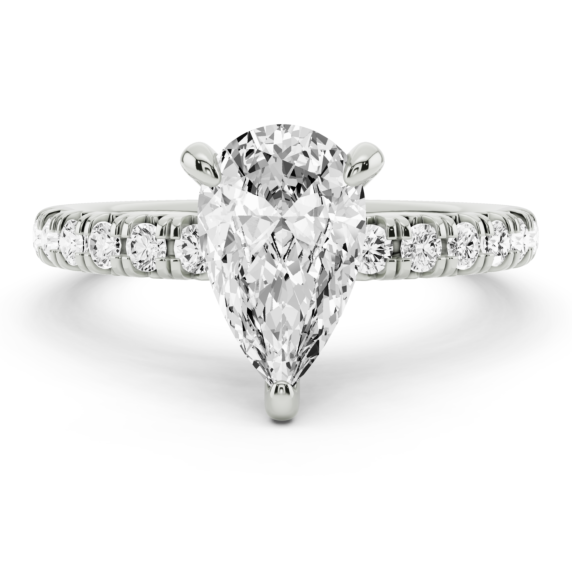 Nava Cushion Cut Lab-Grown Diamond Ring - Main View