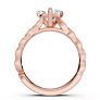 Aviva Heart Cut Lab-Grown Diamond Ring - Detail View - Vowmira lab-grown diamond jewelry
