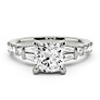 Ariana Baguette Cushion Cut Lab-Grown Diamond Ring - View 2