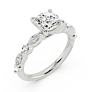 Demi Marquise Cushion Cut Lab-Grown Diamond Ring - View 2