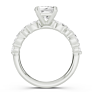 Demi Marquise Princess Cut Lab-Grown Diamond Ring - Detail View
