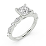 Demi Marquise Princess Cut Lab-Grown Diamond Ring - View 2 - Vowmira lab-grown diamond jewelry