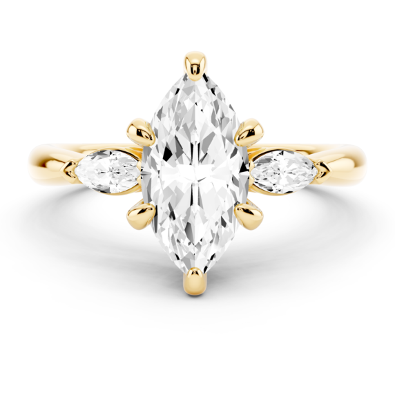 Stellamarquise Lab-Grown Diamond Ring - Main View