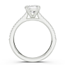 Juliette Cushion Cut Lab-Grown Diamond Ring - Detail View