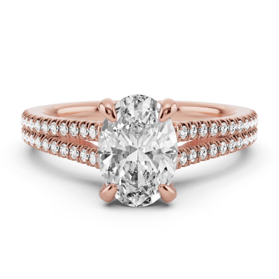 Juliette Princess Cut Lab-Grown Diamond Ring - Main View - Vowmira lab-grown diamond jewelry