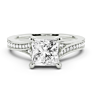 Gemma Princess Cut Lab-Grown Diamond Ring - View 2 - Vowmira lab-grown diamond jewelry