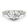 Giada Heart Cut Lab-Grown Diamond Ring - View 2 - Vowmira lab-grown diamond jewelry