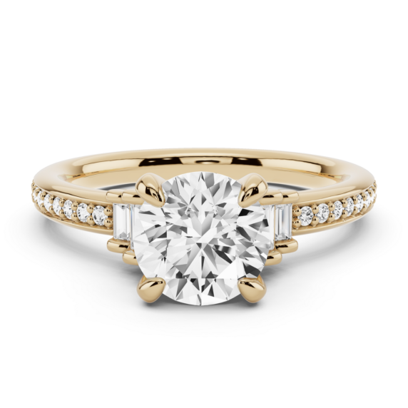 Giada Princess Cut Lab-Grown Diamond Ring - Main View