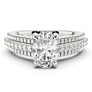 St.Moritz Oval Lab-Grown Diamond Ring - Detail View