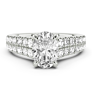 Munich Oval Lab-Grown Diamond Ring - Side View