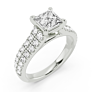 Munich Princess Cut Lab-Grown Diamond Ring - View 2