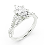Salzburg Marquise Cut Lab-Grown Diamond Ring - Side View