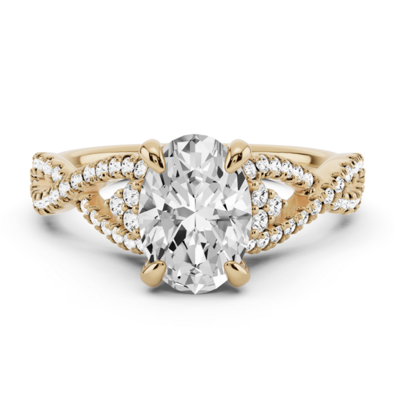 Salzburg Princess Cut Lab-Grown Diamond Ring - Main View
