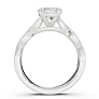 Dulce Cushion Cut Lab-Grown Diamond Ring - View 2 - Vowmira lab-grown diamond jewelry