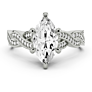 Dulce Marquise Cut Lab-Grown Diamond Ring - Side View