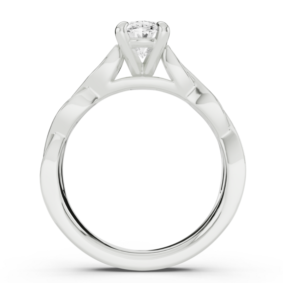 Dulce Oval Lab-Grown Diamond Ring - Detail View