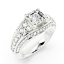 Bellagio Halo Lab-Grown Diamond Ring - View 2 - Vowmira lab-grown diamond jewelry