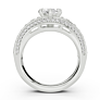 Bellagio Marquise Cut Lab-Grown Diamond Ring - Detail View - Vowmira lab-grown diamond jewelry