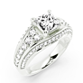 Bellagio Princess Cut Lab-Grown Diamond Ring - View 2