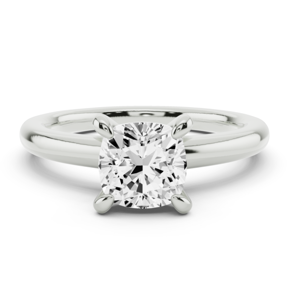 Stassi Cushion Cut Lab-Grown Diamond Ring - Main View