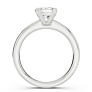 Stassi Cushion Cut Lab-Grown Diamond Ring - Detail View - Vowmira lab-grown diamond jewelry