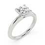 Stassi Cushion Cut Lab-Grown Diamond Ring - Side View