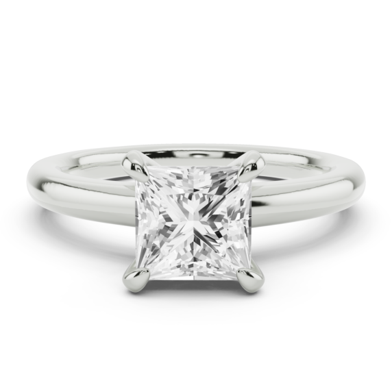 Stassi Princess Cut Lab-Grown Diamond Ring - Main View - Vowmira lab-grown diamond jewelry