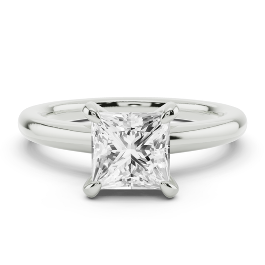Stassi Princess Cut Lab-Grown Diamond Ring - Main View - Vowmira lab-grown diamond jewelry