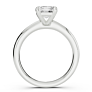 Lilla Halo Lab-Grown Diamond Ring - Side View