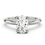 Lilla Oval Lab-Grown Diamond Ring - View 2