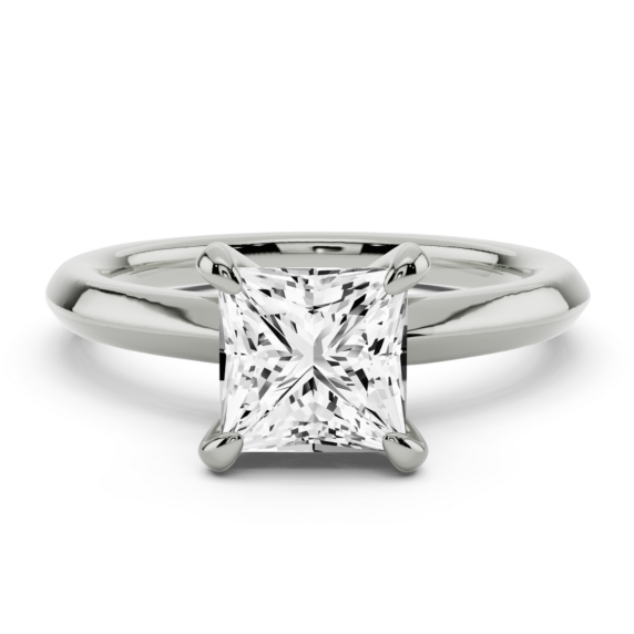 Lilla Princess Cut Lab-Grown Diamond Ring - Main View