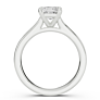 Napa Solitaire Lab-Grown Diamond Ring - Side View - Vowmira lab-grown diamond jewelry