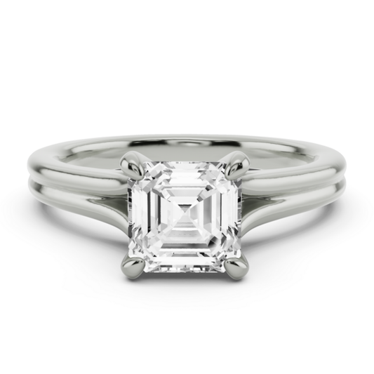 Napa Solitaire Lab-Grown Diamond Ring - Main View - Vowmira lab-grown diamond jewelry