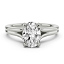 Napa Oval Lab-Grown Diamond Ring - View 2