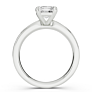 Mirella Solitaire Lab-Grown Diamond Ring - Side View - Vowmira lab-grown diamond jewelry