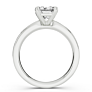 Mirella Princess Cut Lab-Grown Diamond Ring - Side View - Vowmira lab-grown diamond jewelry