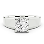 Alsace Cushion Cut Lab-Grown Diamond Ring - Side View