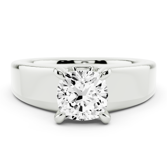 Alsace Cushion Cut Lab-Grown Diamond Ring - Main View