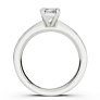 Alsace Emerald Cut Lab-Grown Diamond Ring - Detail View - Vowmira lab-grown diamond jewelry