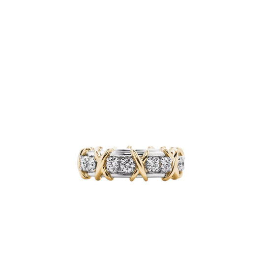 VM-ALL-111 | Vowmira Wide Crossover Lab-Grown Diamond Ring | hero 1688 approved sku