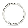 Canterbury Lab-Grown Diamond Band - Side View - Vowmira lab-grown diamond jewelry