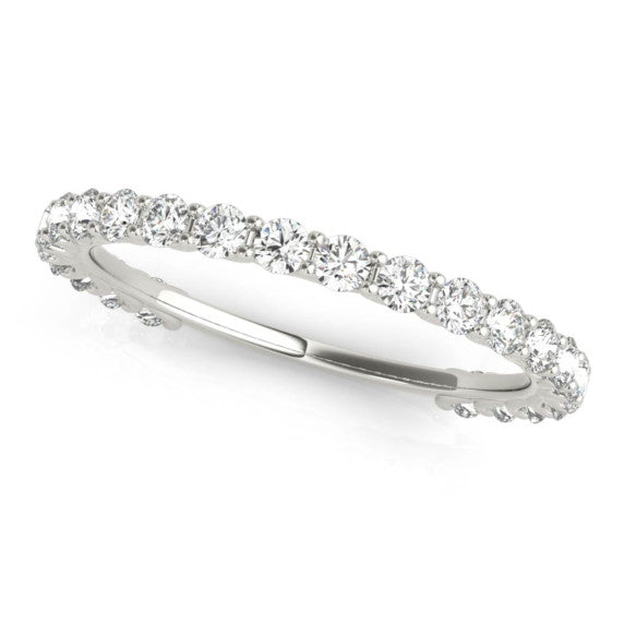 Windermere Lab-Grown Diamond Band - Main View - Vowmira lab-grown diamond jewelry