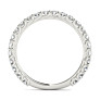 Windermere Lab-Grown Diamond Band - Side View - Vowmira lab-grown diamond jewelry