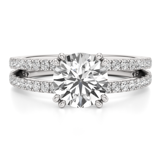 Bronwyn Lab-Grown Diamond Ring - Main View - Vowmira lab-grown diamond jewelry