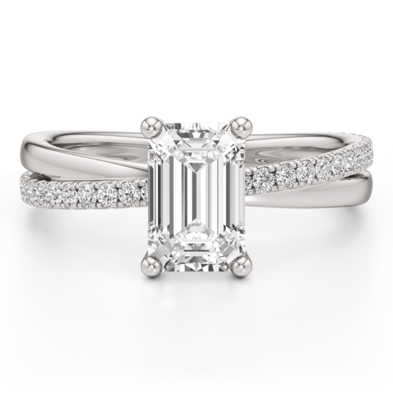 Etta Lab-Grown Diamond Ring - Main View - Vowmira lab-grown diamond jewelry