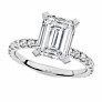 Lumina Lab-Grown Diamond Ring - Side View - Vowmira lab-grown diamond jewelry